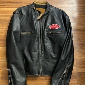 Von Dutch Classic Leather Jacket